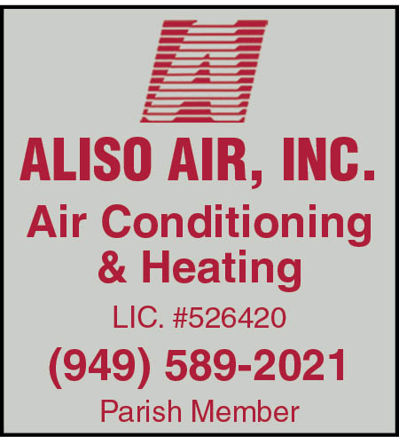 Aliso Air Inc - Rancho Santa Mar, CA | Parishes Online